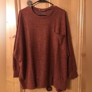 Zenana XL Maroon Boutique Top.